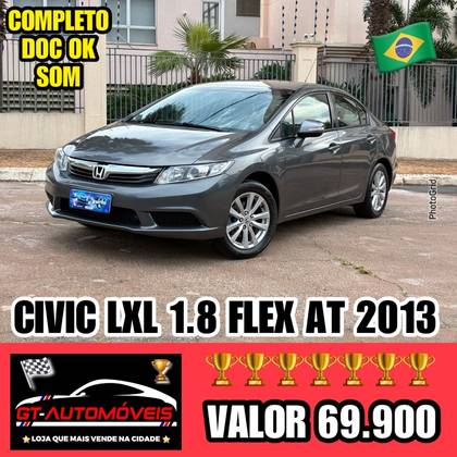 HONDA CIVIC 1.8 LXL 16V FLEX 4P AUTOMÁTICO